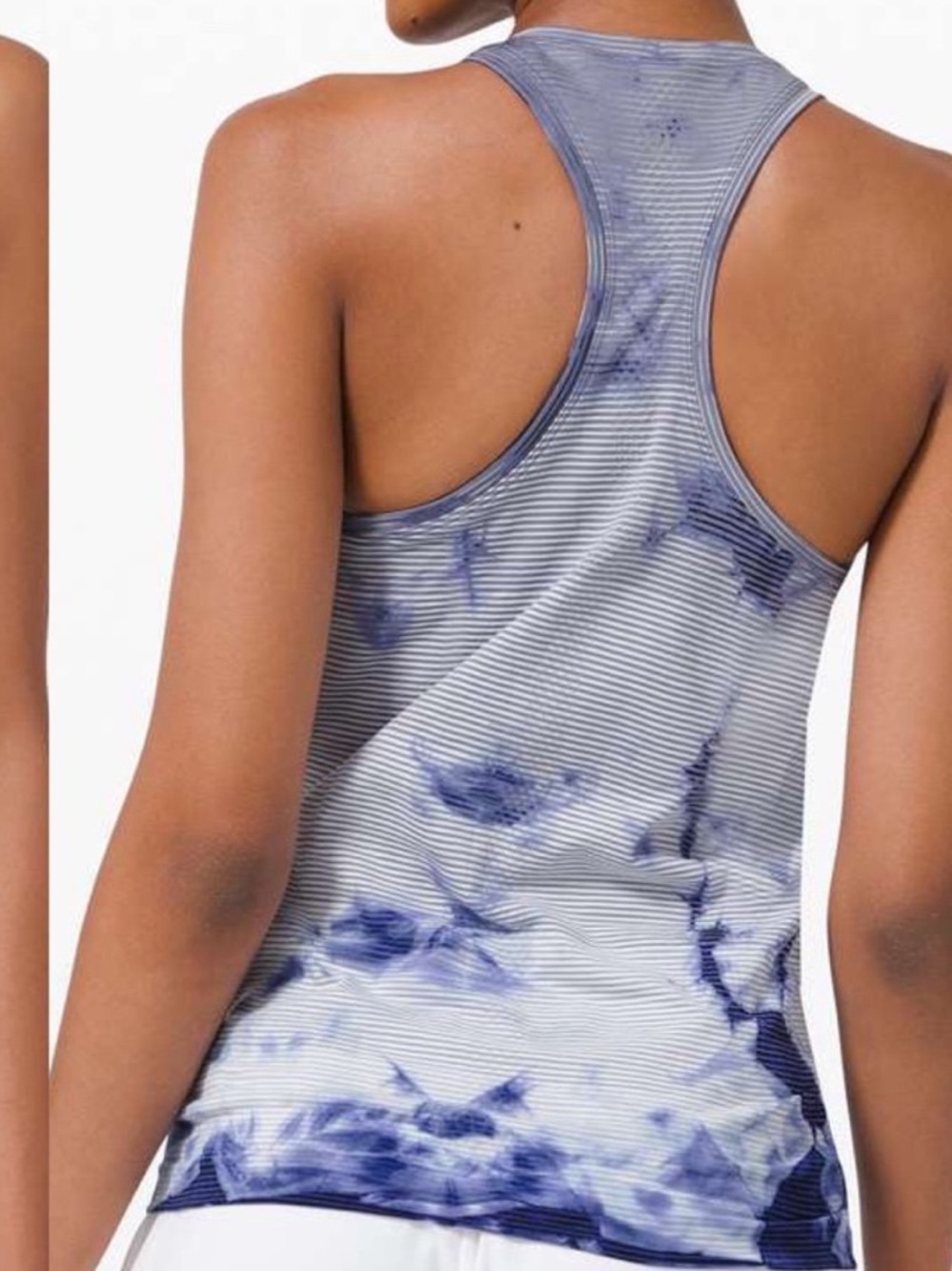 LULULEMON Swiftly Tech 2.0 Racerback Tank Shibori Stripe Midnight Orchid Tie Dye - Picture 3 of 9